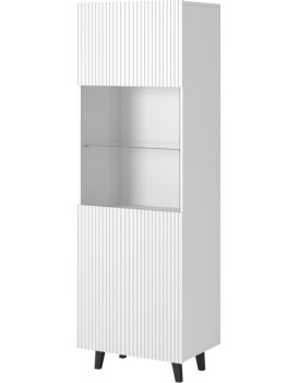 Vitrína Pafos 60 cm bílá