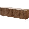Komoda Jungle 190 cm dub wotan/černá