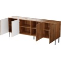 Komoda Jungle 190 cm dub wotan/černá