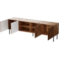 TV stolek Jungle 190 cm dub wotan/černý