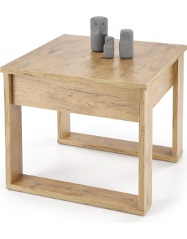 Odkládací stolek NEA SQUARE 60 cm dub wotan