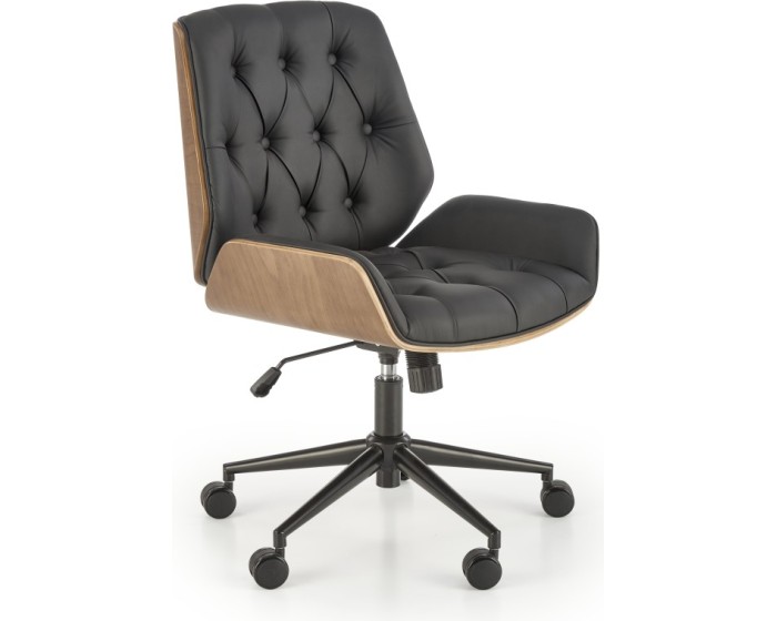Designové kancelářské křeslo GAVIN hnědo-černé