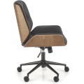 Designové kancelářské křeslo GAVIN hnědo-černé