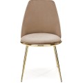 Designová židle GLAMOUR K460 béžová