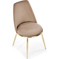 Designová židle GLAMOUR K460 béžová