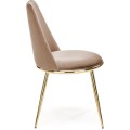 Designová židle GLAMOUR K460 béžová