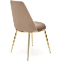 Designová židle GLAMOUR K460 béžová
