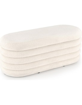 Lavice Bliss bouclé krémová