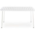 Kovový zahradní stůl Bosco 140 cm bílý