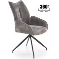 Otočné jídelní křeslo K553 popelavě šedé