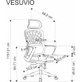 Kancelářská židle VESUVIO černá