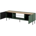 TV stolek Onda 180,5 cm zelený/dub artisan
