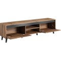TV stolek NORD 2 170 cm dub wotan/antracitový