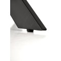 Jídelní stůl Edgar 2 bílý mramor/černý
