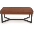 Konferenční stolek LAVIDA 110 cm ořech/černý