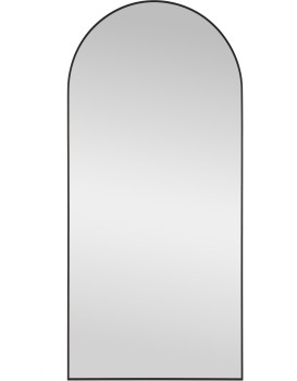 Nástěnné zrcadlo Curio 120 cm černé