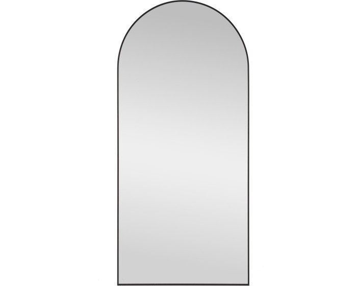 Nástěnné zrcadlo Curio 120 cm černé