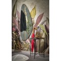 Nástěnné zrcadlo Serenity 120 cm stříbrné