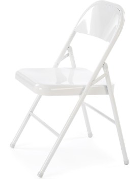 Skládací jídelní židle K565 bílá