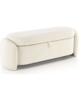 Lavice Ficaria bouclé krémová