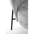 Čalouněné designové křeslo CEZAR šedé