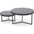 Konferenční stolek Cosmo 80 cm černý