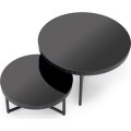 Konferenční stolek Cosmo 80 cm černý