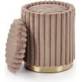Sada 2 ks taburetů Fido cappuccino