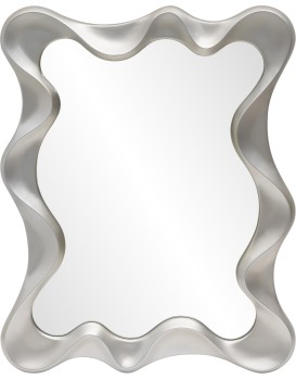 Nástěnné zrcadlo DECO stříbrné