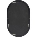Nástěnné zrcadlo POSTER 50x80 cm černé