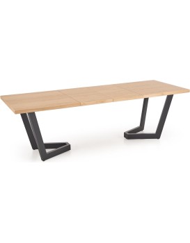 Jídelní rozkládací stůl Massive 2 160/250 cm dub přírodní/černý