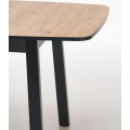 Rozkládací jídelní stůl Barril 130/170 cm dub artisan/černý
