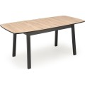 Rozkládací jídelní stůl Barril 130/170 cm dub artisan/černý