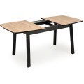 Rozkládací jídelní stůl Barril 130/170 cm dub artisan/černý