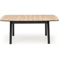 Rozkládací jídelní stůl Barril 130/170 cm dub artisan/černý