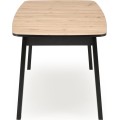 Rozkládací jídelní stůl Barril 130/170 cm dub artisan/černý