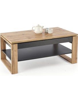 Konferenční stolek Betty s výklopnou deskou dub artisan/černý