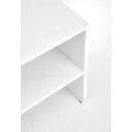 Konfereční stolek MURCIA 100 cm bílý