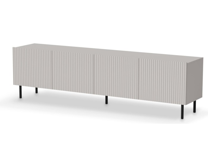 TV stolek Paxos 200 cm kašmír/černý