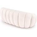 Dvoumístná pohovka Gaspar 140 cm bouclé krémová