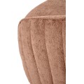 Otočné designové křeslo Basilio hnědé