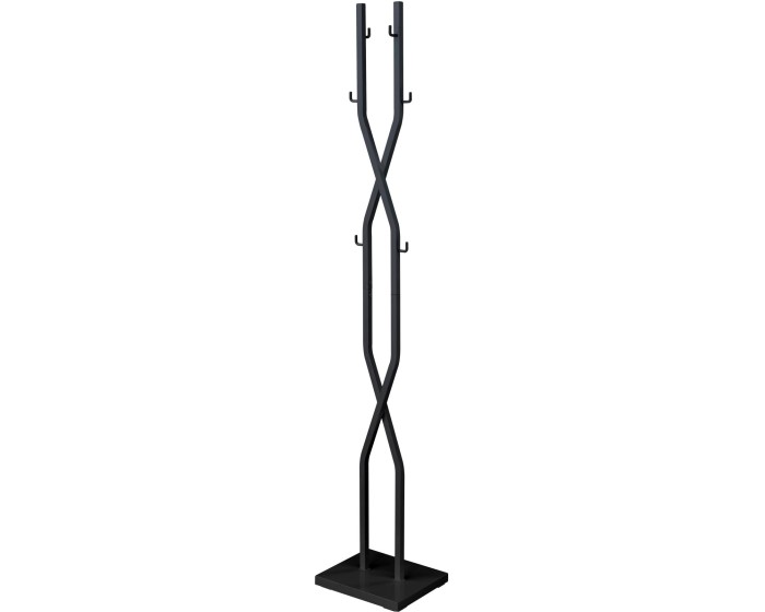 Předsíňový věšák W69 180 cm černý
