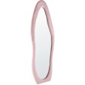 Designové zrcadlo Frigola 160 cm samet růžové