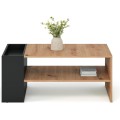 Konferenční stolek MURCIA 100 cm dub artisan/černý
