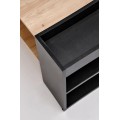 Konferenční stolek MURCIA 100 cm dub artisan/černý