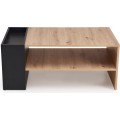 Konferenční stolek MURCIA 100 cm dub artisan/černý