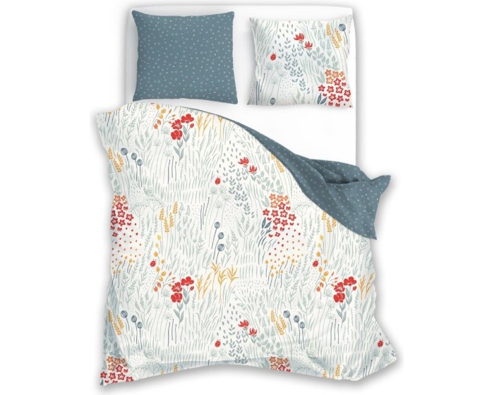 Bavlněné povlečení Elegant 019-B 220x200 + 2x 70x80 vícebarevné