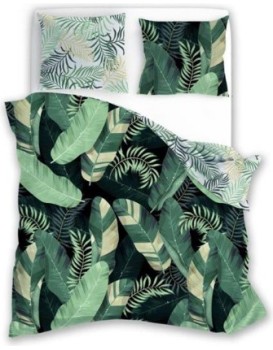 Bavlněné povlečení Trendy 011 160x200 cm + 2x 70x80 cm zelené