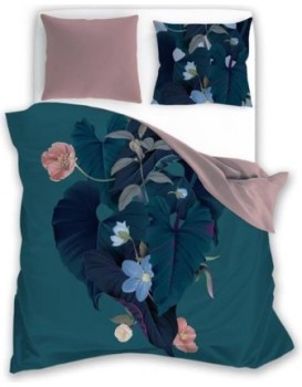 Bavlněné povlečení Trendy 008 220x200 cm + 2x 70x80 cm tyrkysové/růžové