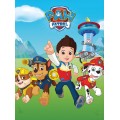 Dětská fleecová deka POLAR PAW PATROL BOY 100x140 cm modrá